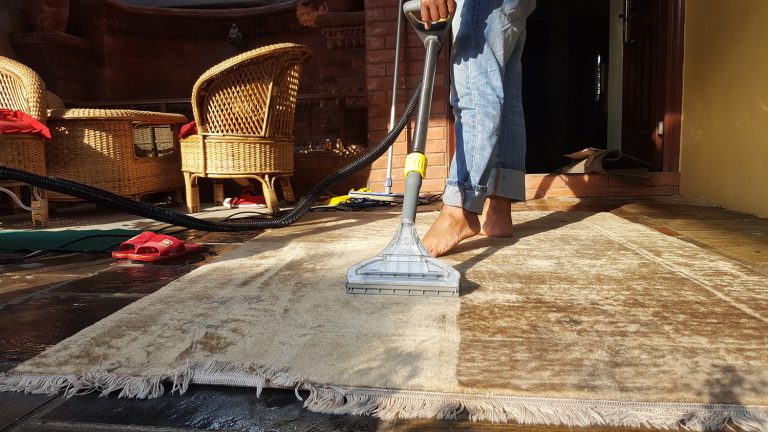 Proccess 4: Carpet, Galaicha and Rugs drying